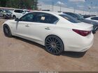 2018 Infiniti Q50 3.0t Luxe White vin: JN1EV7AP2JM355633