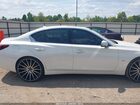 2018 Infiniti Q50 3.0t Luxe White vin: JN1EV7AP2JM355633