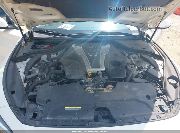 JN1EV7AP2JM355633 2018 INFINITI Q50 White უკანა ხედი