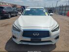 2018 Infiniti Q50 3.0t Luxe White vin: JN1EV7AP2JM355633