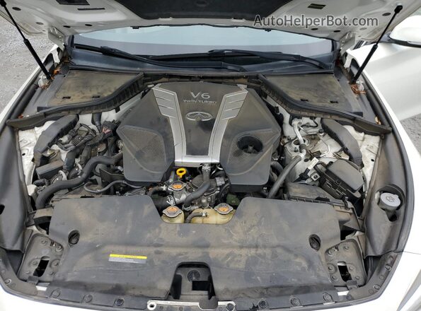 JN1EV7AP5JM351088 2018 INFINITI Q50 White Vista interior trasera