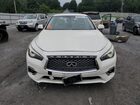 2018 Infiniti Q50 Luxe White vin: JN1EV7AP5JM351088