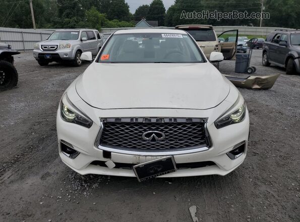 JN1EV7AP5JM351088 2018 INFINITI Q50 White Vista frontal