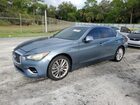 2018 Infiniti Q50 Luxe Blue vin: JN1EV7AP8JM359072