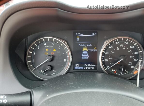 JN1EV7AP8LM202791 2020 INFINITI Q50 Black Սարքավորումների վահանակի տեսք