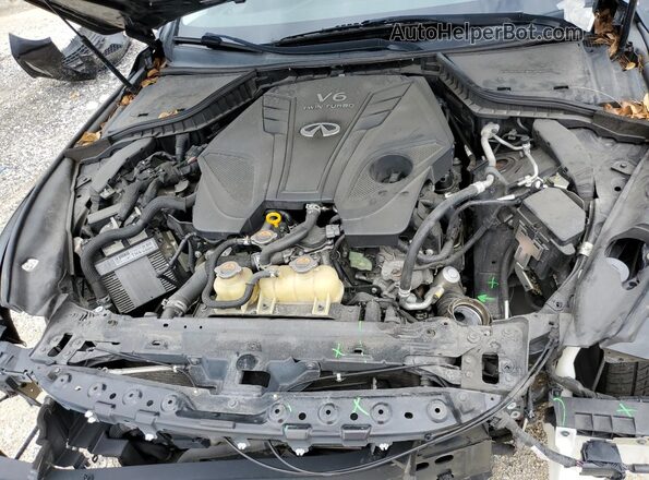 JN1EV7AP8LM202791 2020 INFINITI Q50 Black Սալոնի հետևի տեսք
