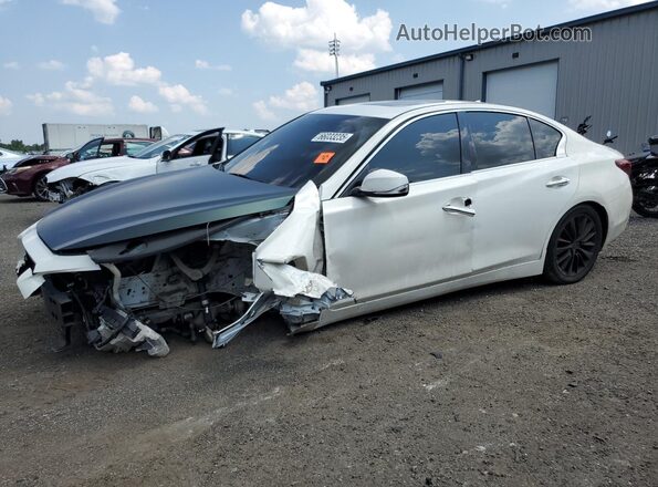 JN1EV7APXLM205580 2020 INFINITI Q50 Белый Передняя левая четверть