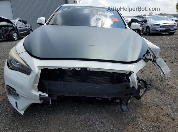 JN1EV7APXLM205580 2020 INFINITI Q50 Белый Вид спереди