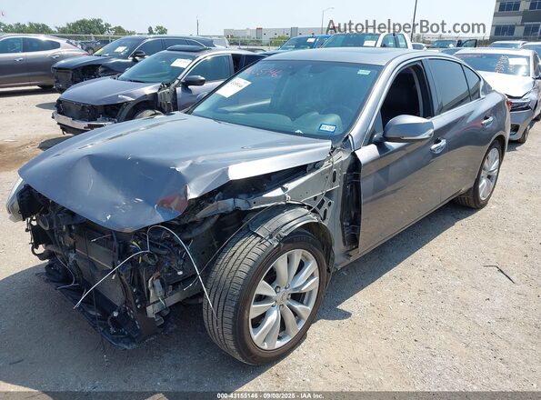 JN1EV7APXLM205935 2020 INFINITI Q50 Gray Przód lewy