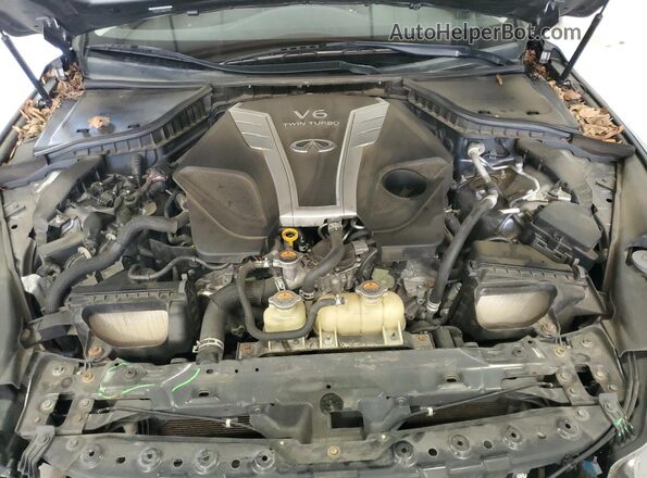 JN1EV7AR0JM442612 2018 INFINITI Q50 Charcoal Vista interior trasera