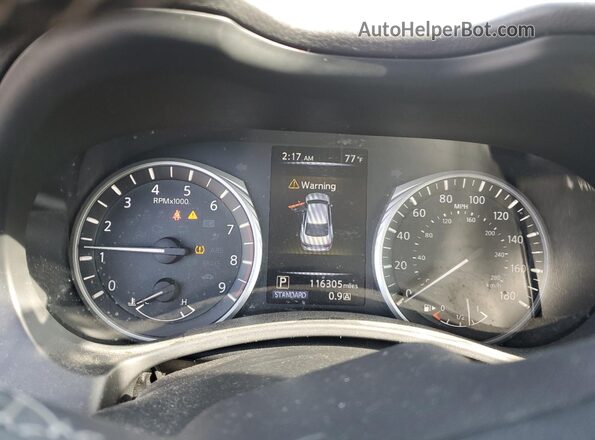 JN1EV7AR2JM436259 2018 INFINITI Q50 Серебряный Вид щитка приборов