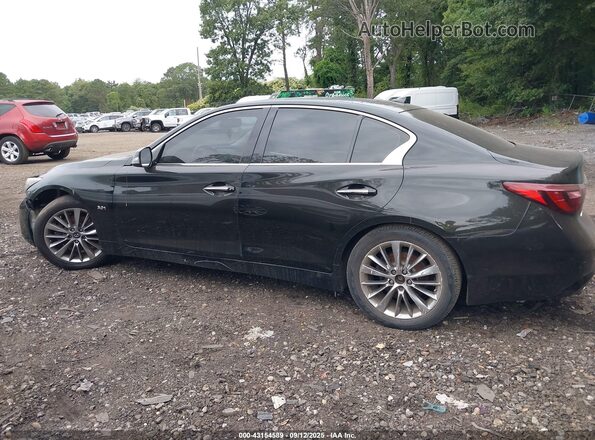 JN1EV7AR4JM432830 2018 INFINITI Q50 Black სალონის 360-გრადუსიანი ხედი
