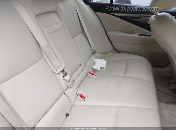 JN1EV7AR4JM432830 2018 INFINITI Q50 Black VIN კოდის სტიკერის ხედი