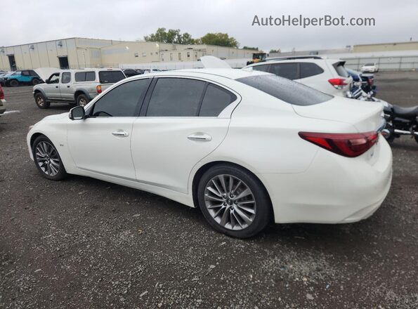 JN1EV7AR4JM437347 2018 INFINITI Q50 White Задня ліва чверть