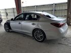 2018 Infiniti Q50 Luxe Silver vin: JN1EV7AR4JM438823