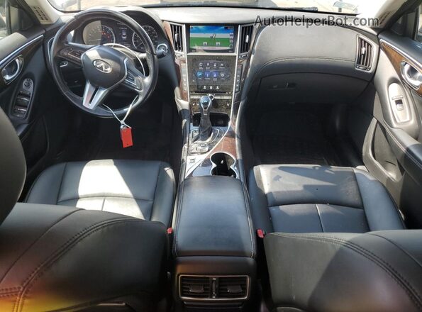 JN1EV7AR9JM440230 2018 INFINITI Q50 Белый Вид панели приборов