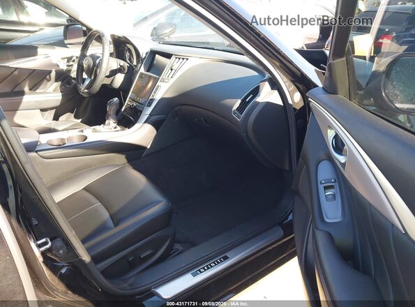 JN1EV7BP0MM704033 2021 INFINITI Q50 Черный Вид салона спереди