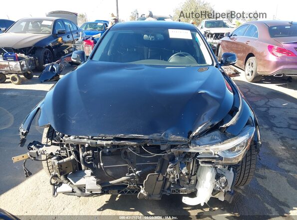 JN1EV7BP0MM704033 2021 INFINITI Q50 Черный Вид задней части салона