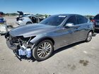 2021 Infiniti Q50 Luxe Серый vin: JN1EV7BP1MM703313