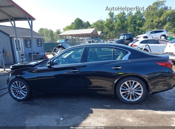 JN1EV7BR3MM751865 2021 INFINITI Q50 Черный Панорамный вид салона 360°