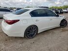 2023 Infiniti Q50 Red Sport 400 White vin: JN1FV7DP0PM570520
