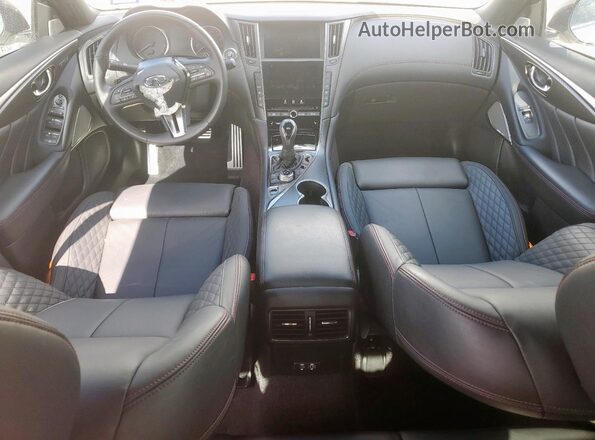 JN1FV7DP0PM570520 2023 INFINITI Q50 White Widok deski rozdzielczej