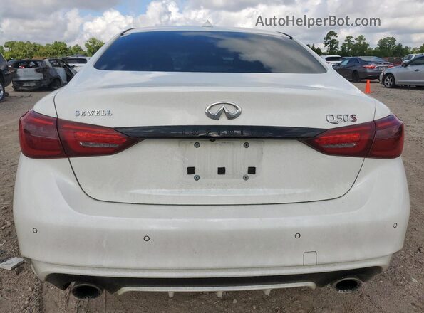 JN1FV7DP0PM570520 2023 INFINITI Q50 White Widok z tyłu