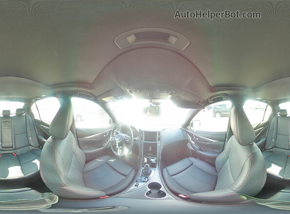 JN1FV7DP0PM570520 2023 INFINITI Q50 White Widok naklejki z numerem VIN