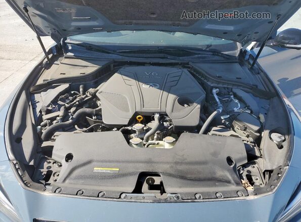 JN1FV7DP3PM570513 2023 INFINITI Q50 Серый Вид задней части салона