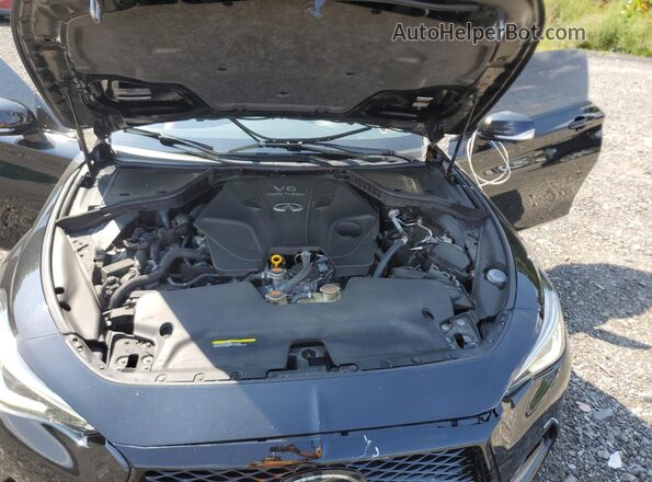JN1FV7EL8KM440814 2019 INFINITI Q60 Black Вид задньої частини салону