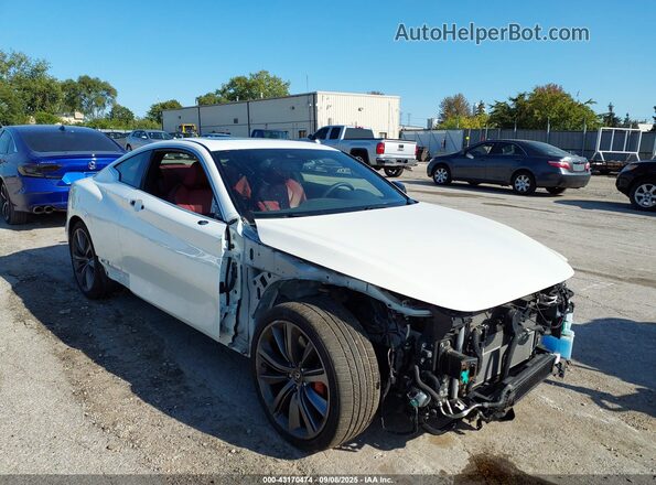 JN1FV7LLXMM560197 2021 INFINITI Q60 Белый Передняя правая четверть