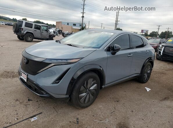 JN8AF0BEXSM464327 2025 NISSAN ARIYA Gray Front left