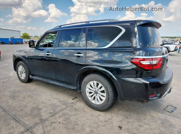 JN8AY2AC9M9146419 2021 NISSAN ARMADA Black Задня ліва чверть