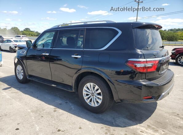 JN8AY2AD1R9709740 2024 NISSAN ARMADA Black Trasero izquierdo