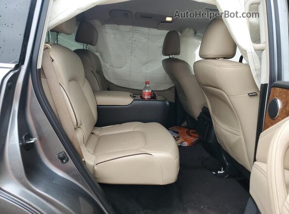 JN8AY2BA1M9371009 2021 NISSAN ARMADA Gray Rear interior view