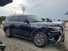2021 Nissan Armada Sl Синий vin: JN8AY2BA1M9374153