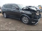 2021 Nissan Armada Sl 2wd Black vin: JN8AY2BA3M9371867