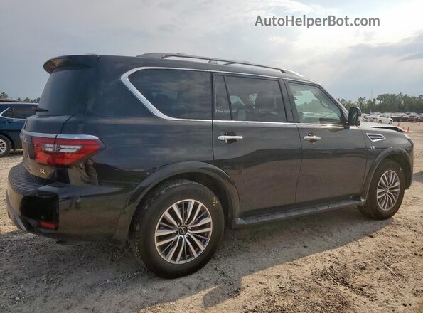 JN8AY2BC9N9161289 2022 NISSAN ARMADA Черный Задняя правая четверть