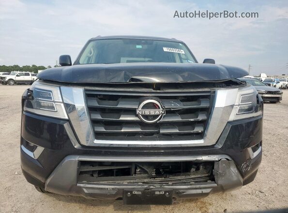 JN8AY2BC9N9161289 2022 NISSAN ARMADA Черный Вид спереди