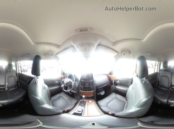 JN8AY2BC9N9161289 2022 NISSAN ARMADA Черный Панорамный вид салона 360°