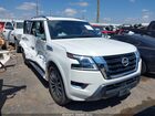 2021 Nissan Armada Platinum 2wd White vin: JN8AY2CC7M9148554
