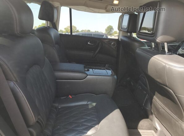 JN8AY2DBXN9813874 2022 NISSAN ARMADA Белый Вид задней части салона