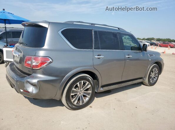 JN8AY2ND3J9052261 2018 NISSAN ARMADA Gray Задня права чверть