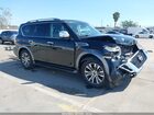 2020 Nissan Armada Sl 2wd Black vin: JN8AY2ND4L9108744