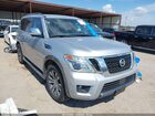 2020 Nissan Armada Sl 2wd Silver vin: JN8AY2NDXL9105511
