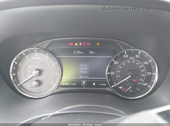 JN8AZ2AE4M9268507 2021 INFINITI QX80 White Vista de los asientos traseros