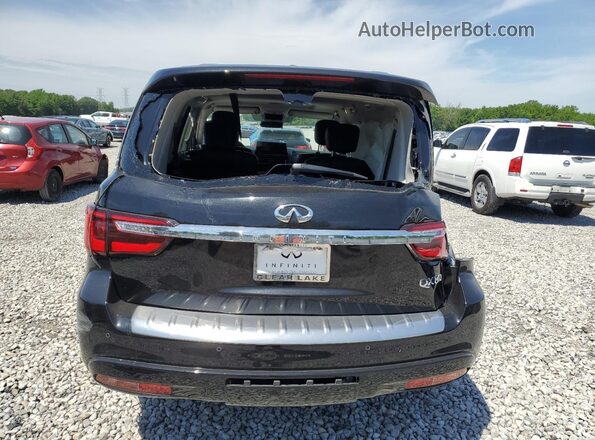 JN8AZ2AF7P9756654 2023 INFINITI QX80 Black Հետևի տեսք