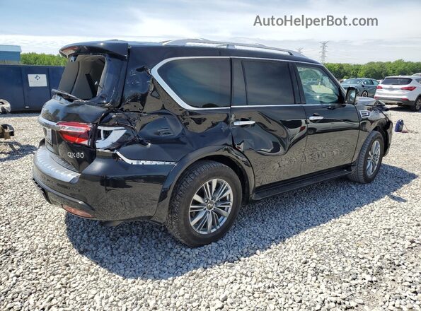 JN8AZ2AF7P9756654 2023 INFINITI QX80 Black Հետևի աջ