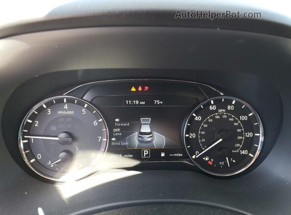 JN8AZ2AF7P9756654 2023 INFINITI QX80 Black Սարքավորումների վահանակի տեսք