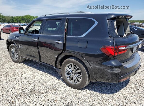 JN8AZ2AF7P9756654 2023 INFINITI QX80 Black Հետևի ձախ